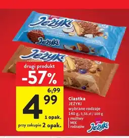 Intermarche Ciastka JEŻYKI oferta