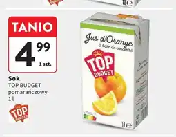 Intermarche Sok pomarańczowy Top Budget oferta