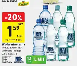 Intermarche Woda mineralna Nałęczowianka oferta