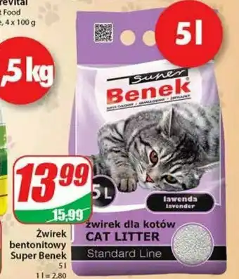 Dino Żwirek dla kota lawenda 1 SZT 5 L oferta