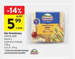 Intermarche Ser kremowy Hochland plastry oferta