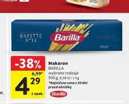Intermarche Makaron BARILLA Bavette N°13 oferta
