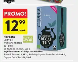 Intermarche Herbata Clipper Organic Decaf Tea oferta