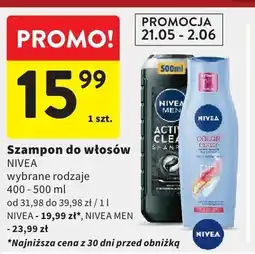 Intermarche Szampon do włosów Nivea Men Active Clean oferta