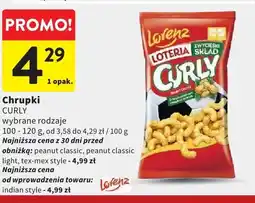 Intermarche Chrupki Curly peanut classic oferta