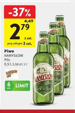 Intermarche Piwo Namysłów Pils oferta