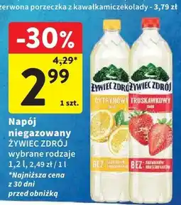 Intermarche Napój niegazowany Żywiec Zdrój cytrynowy oferta