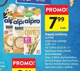 Intermarche Napój roślinny Alpro Barista Migdał oferta