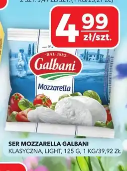 Top Market Ser Mozzarella light Galbani oferta