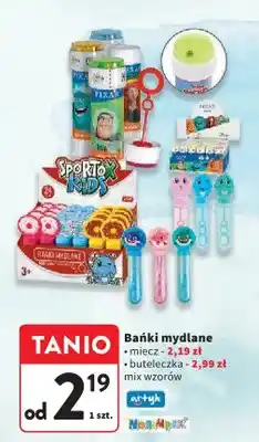 Intermarche Bańki mydlane miecz Artyk oferta