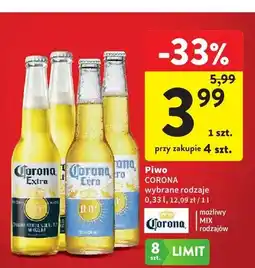 Intermarche Piwo CORONA Extra oferta