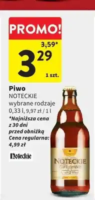 Intermarche Piwo NOTECKIE Jasne Pełne oferta