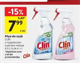 Intermarche Płyn do szyb Clin z rozpylaczem oferta