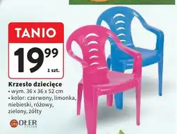 Intermarche Krzesło dziecięce OŁER wym. 36x36x52cm oferta