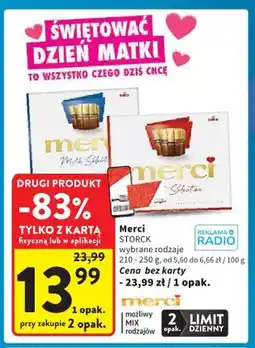 Intermarche Czekoladki Merci Selection oferta