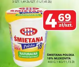 Top Market Śmietana Polska 18% Mlekovita oferta