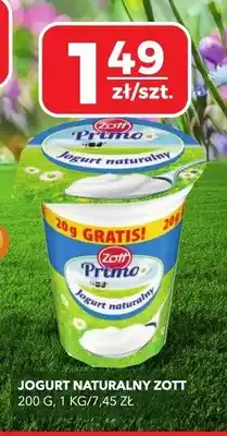 Top Market Jogurt naturalny Zott oferta