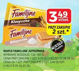 Top Market Wafle Familijne Jutrzenka oferta