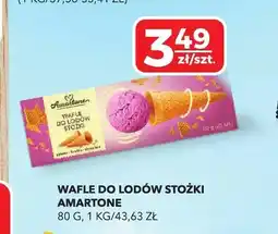 Top Market Wafle do lodów stożki Amartone oferta