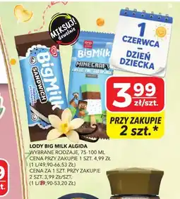 Top Market Lody Big Milk Sandwich Algida oferta