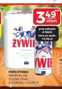 Top Market Piwo Żywiec Premium 4-pak oferta