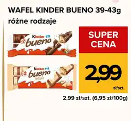 Supeco Wafel Kinder Bueno White oferta