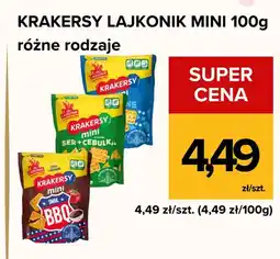 Supeco Krakersy Lajkonik mini oferta