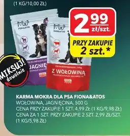 Top Market Karma mokra dla psa Fiona&Atos oferta