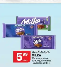 Chorten Czekolada Milka oferta