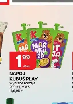 Chorten Napój KUBUŚ PLAY oferta
