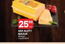 Chorten Ser żółty Mazur Mlekpol oferta