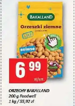 Chorten Orzeszki ziemne prażone solone Bakalland oferta