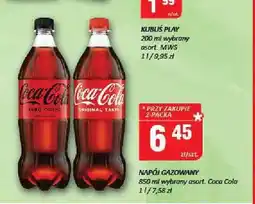 Chorten Napój gazowany Coca-Cola oferta