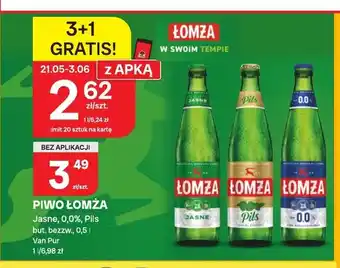 Piwo Łomża Jasne
