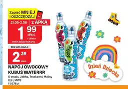 Chorten Napój owocowy Kubuś Waterrr o smaku truskawki oferta