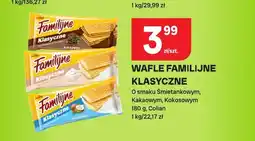 Chorten Wafle Familijne Klasyczne o smaku śmietankowym oferta