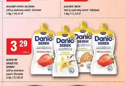Chorten Serek w saszetce Danio Danone oferta