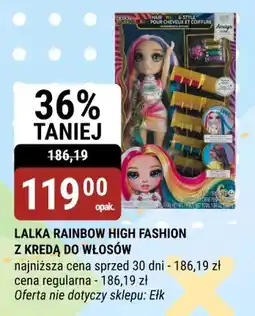 bi1 Lalka Rainbow High Fashion z kredą do włosów oferta