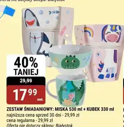 bi1 Zestaw śniadaniowy: miska 530ml + kubek 330ml oferta