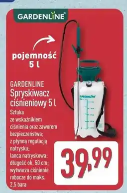 ALDI Spryskiwacz ciśnieniowy GARDENLINE oferta
