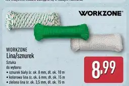 ALDI Sznurek biały śr. ok. 8mm dł. ok. 10m WORKZONE oferta