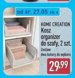 ALDI Kosz organizer do szafy HOME CREATION 2-pak oferta