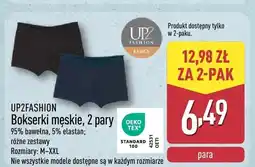 ALDI Bokserki męskie UP2FASHION 2-pak oferta