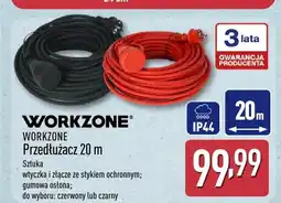 ALDI Przedłużacz WORKZONE 20m oferta
