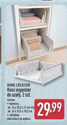 ALDI Kosz organizer do szafy HOME CREATION 2szt oferta