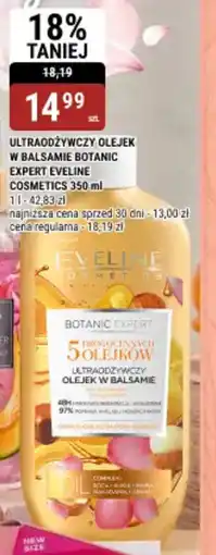 bi1 Ultraodżywczy olejek w balsamie botanic expert eveline cosmetics oferta