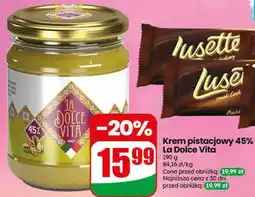 Dino Krem pistacjowy 45% La Dolce Vita oferta
