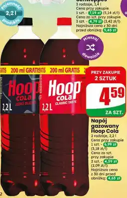 Dino Napój gazowany Hoop Cola oferta