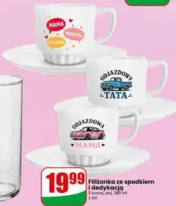 Dino Filiżanka ze spodkiem i dedykacją oferta