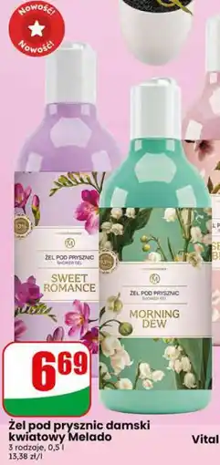 Dino Żel pod prysznic damski kwiatowy Melado oferta